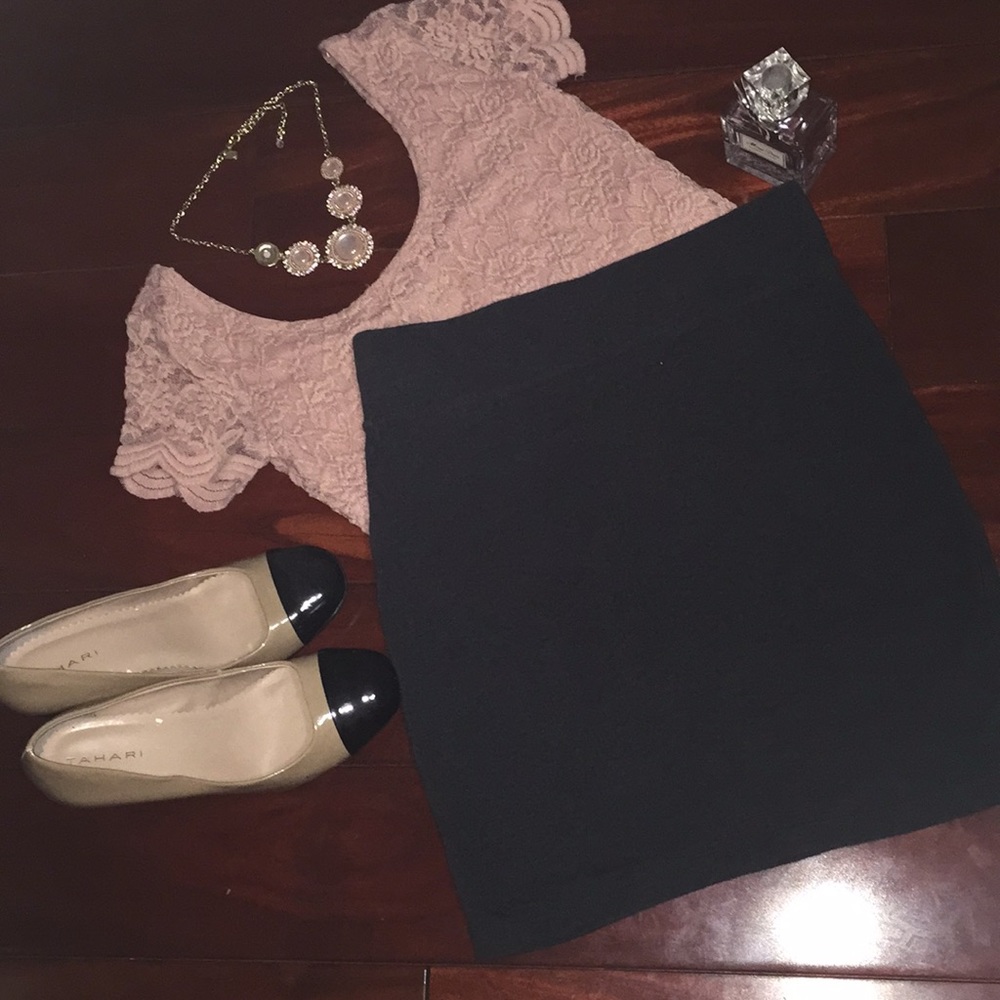 FOREVER 21 SALE GREY STRETCHY PENCIL SKIRT